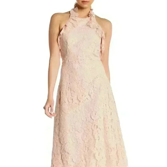NEW! Nanette Lepore Women’s 6 Lace Halter Dress NWT $169 - Picture 1 of 4